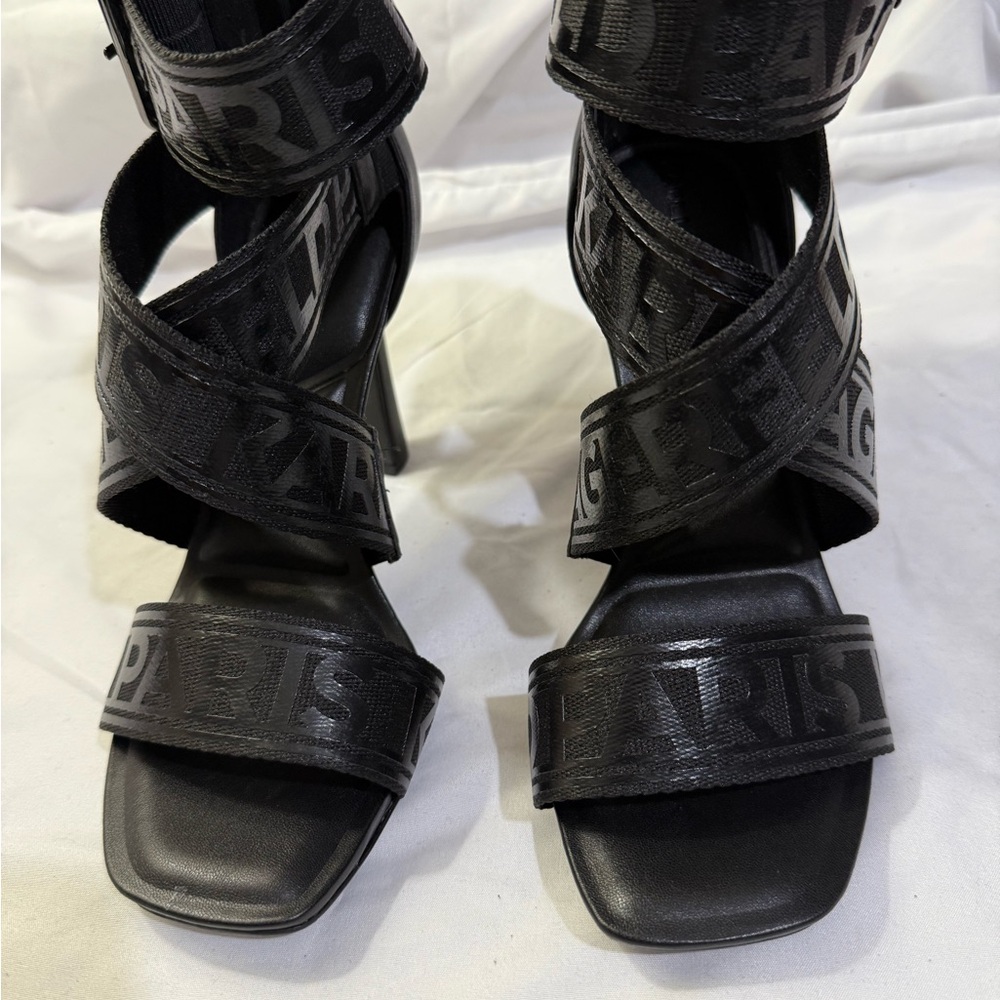 Karl Lagerfeld Paris Women’s Strapped Careliz Sandals W/Size 7.5 - Picture 2 of 7
